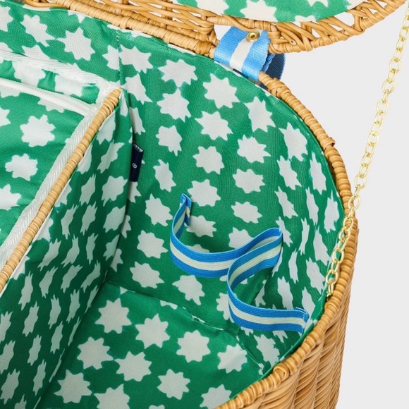 Roller Rabbit x Target Picnic Basket - Picture 5 of 8